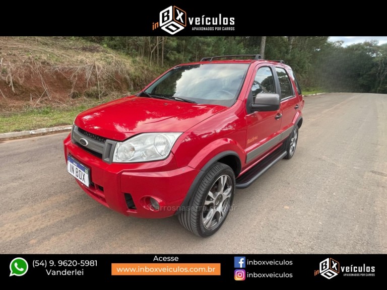 FORD - ECOSPORT - 2009/2009 - Vermelha - R$ 35.900,00